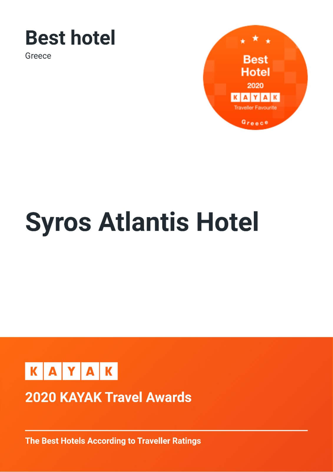 Kayak syros atlantis hotel Kayak adwords